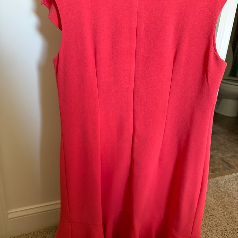 Jessica Howard Red Ruffle Mini Dress - Picture 3 of 4